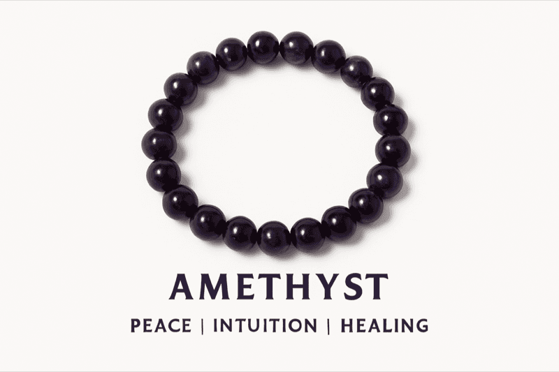 Amethyst Crystal Bracelet 2