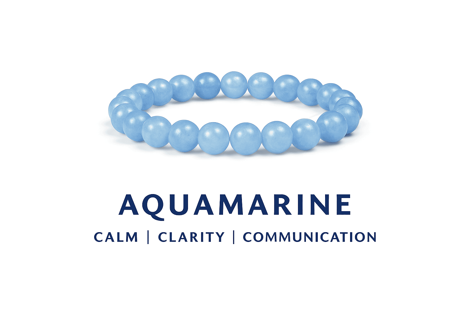 Aquamarine Crystal Bracelet