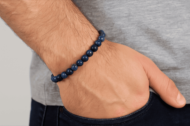 Blue Apatite Crystal Bracelet 3