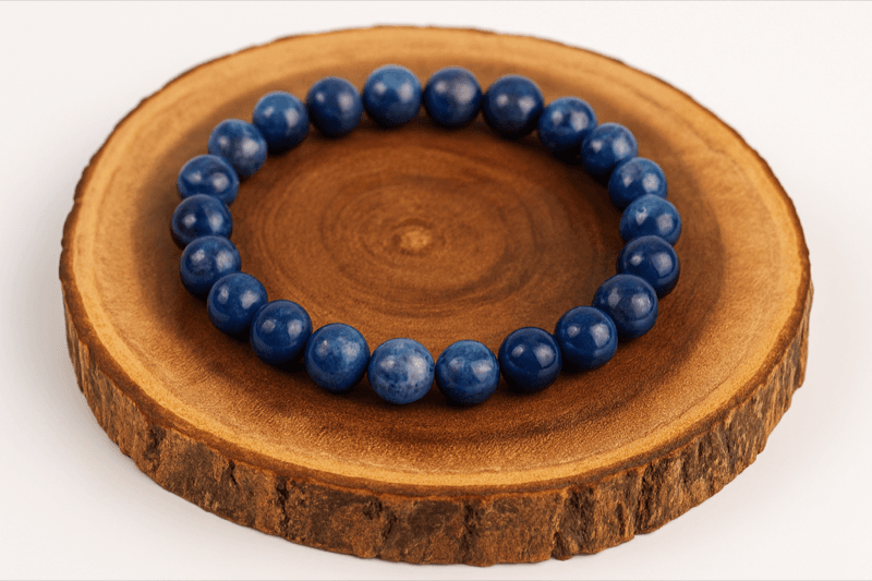 Blue Apatite Crystal Bracelet 4
