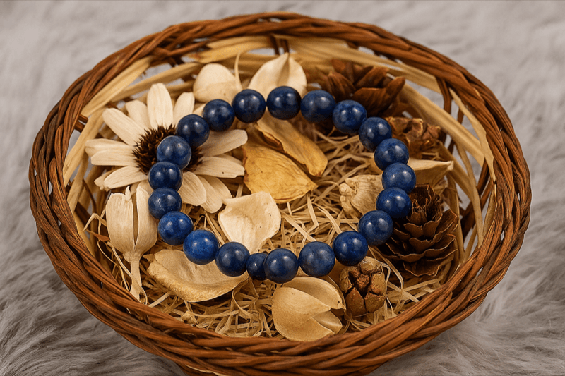 Blue Apatite Crystal Bracelet 5