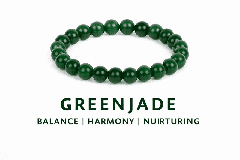 Green Jade Crystal Bracelet
