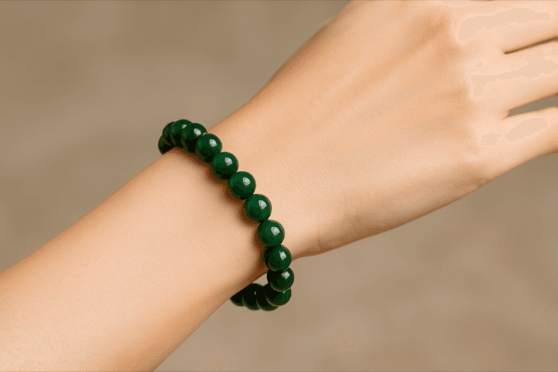 Green Jade Crystal Bracelet 3