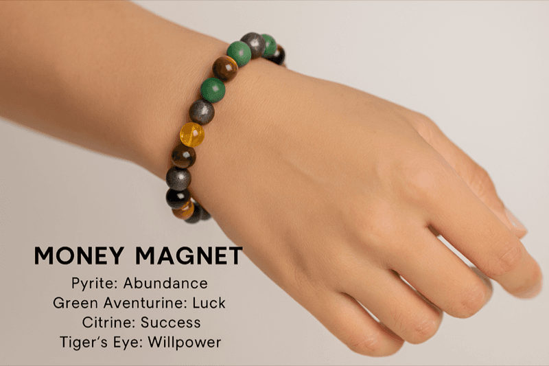 Money Magnet Crystal Bracelet 3