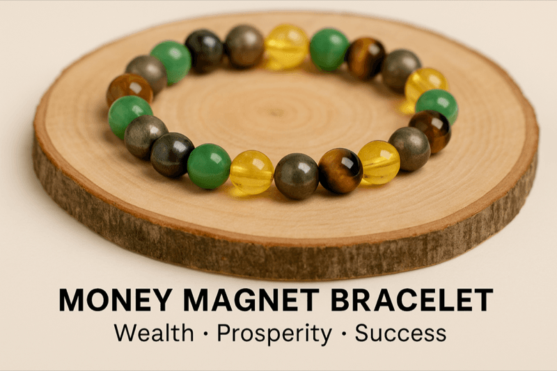 Money Magnet Crystal Bracelet 4