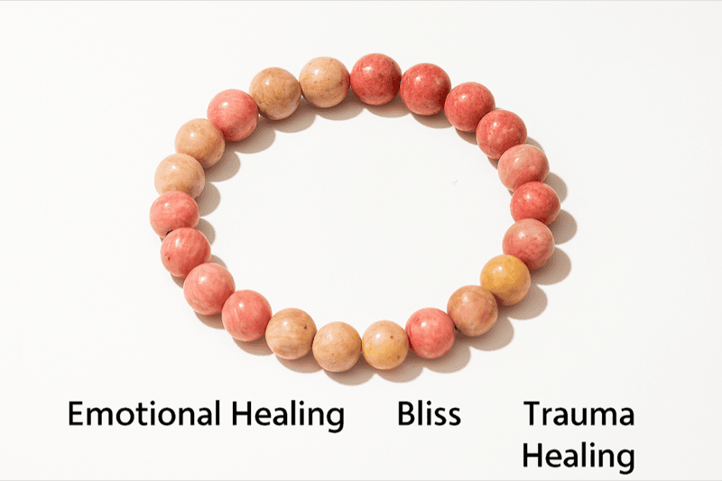 Rhodochrosite Crystal Bracelet 2