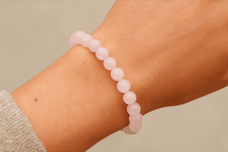 Rose Quartz Crystal Bracelet 3