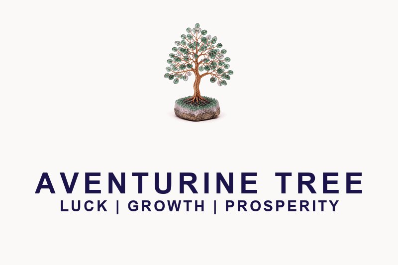 Green Aventurine Crystal Tree