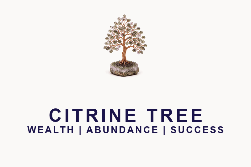 Citrine Crystal Tree