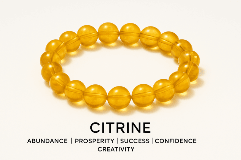 Citrine Crystal Bracelet