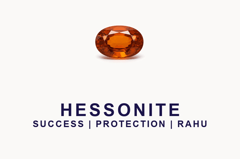 Hessonite (Gomed) - Natural