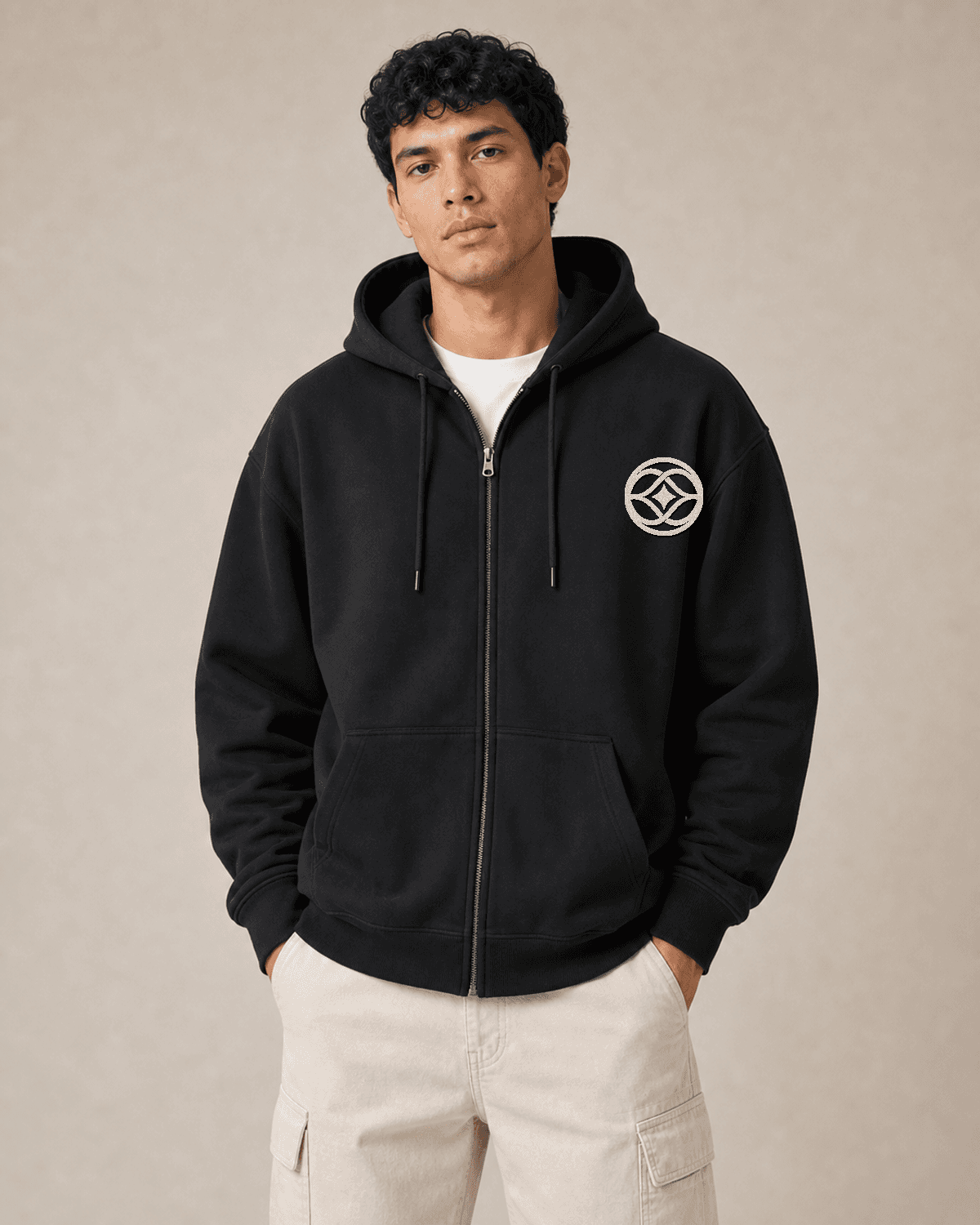 CELESTIAL Zip Hoodie - Midnight