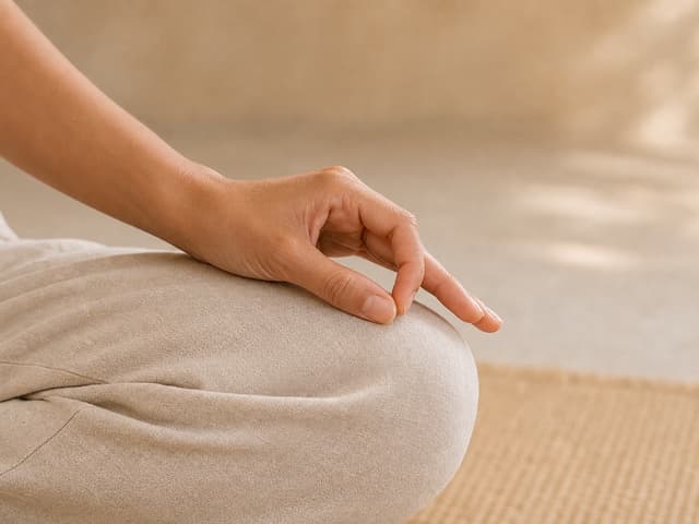 Chin Mudra hand mudra