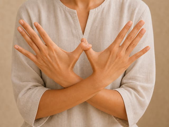 Garuda Mudra hand mudra