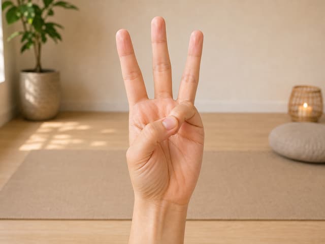 Vayu Mudra hand mudra