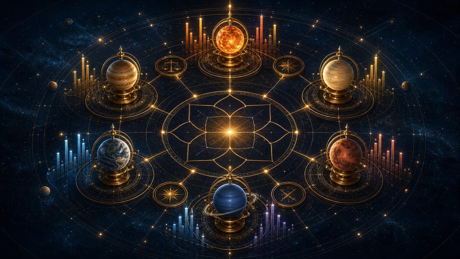 Experimental Six-Component Graha Strength visual