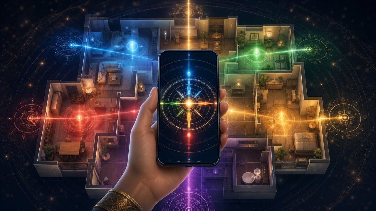 Mobile Direction-Aware Vastu Scanner cover image