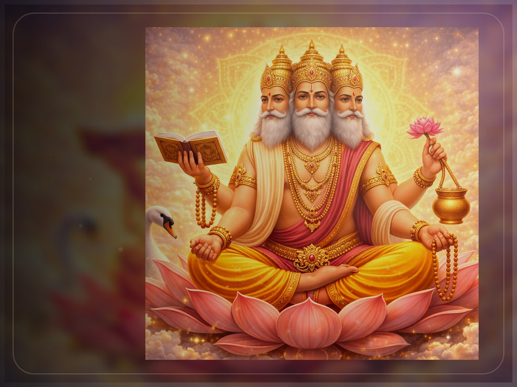 Lokanath, lord of all the worlds, for Prajapati Brahma