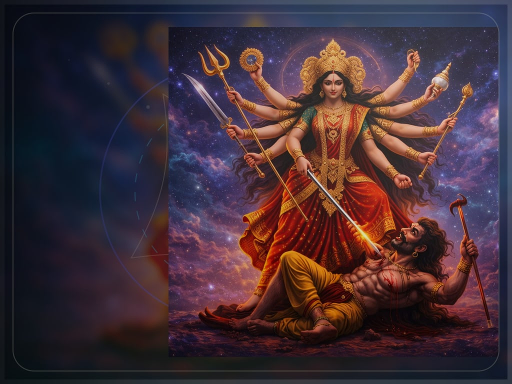 Navadurga, nine forms of the goddess, for Maa Durga