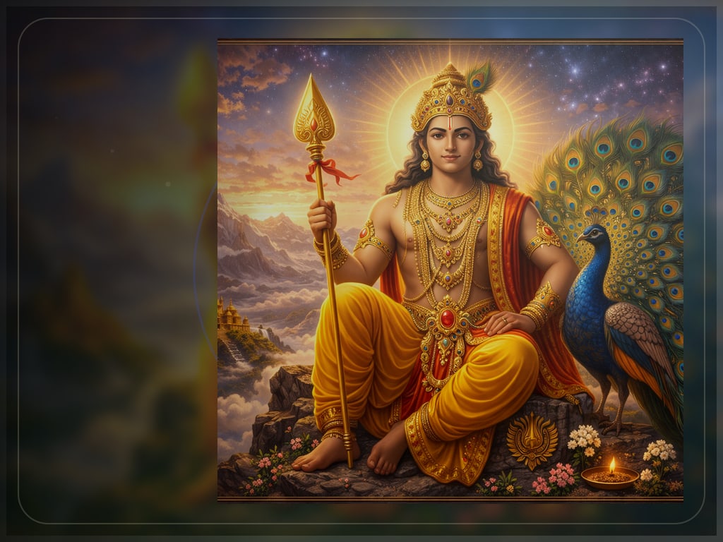 Senapati, commander of the divine armies, for Skanda Kartikeya