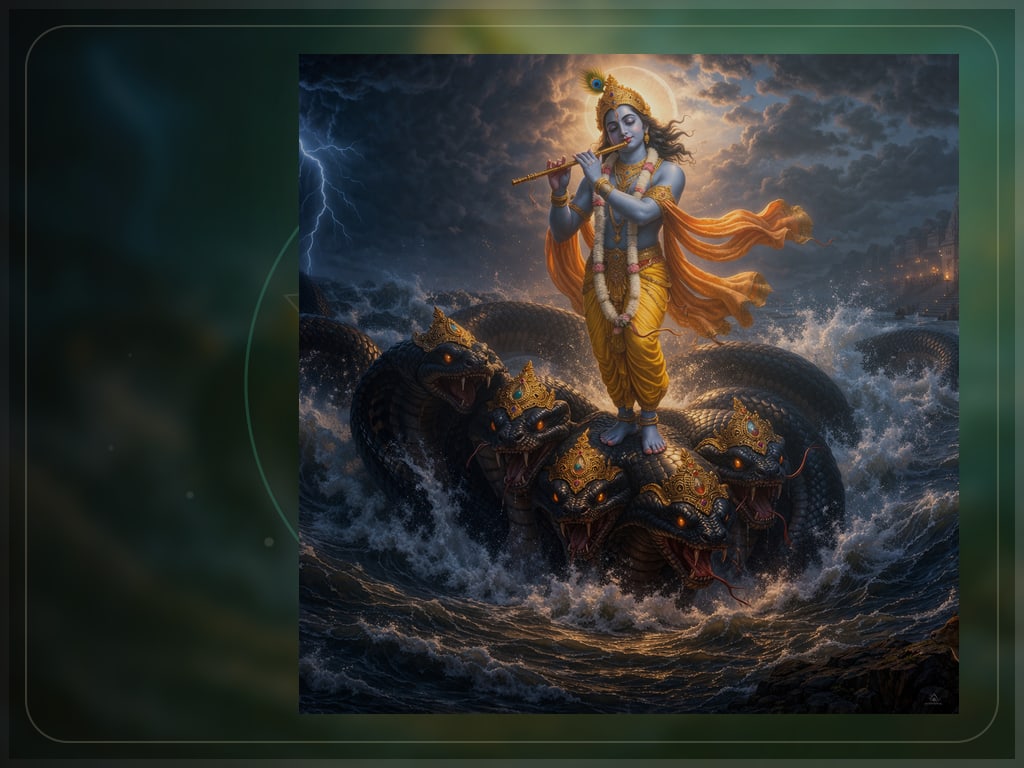 Muralidhar, the flute player who enchants all hearts, for Bhagwan Shri Krishna