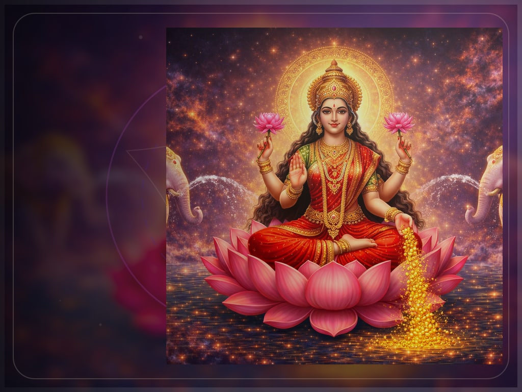 Kamala, bestower of all desires, for Maa Lakshmi