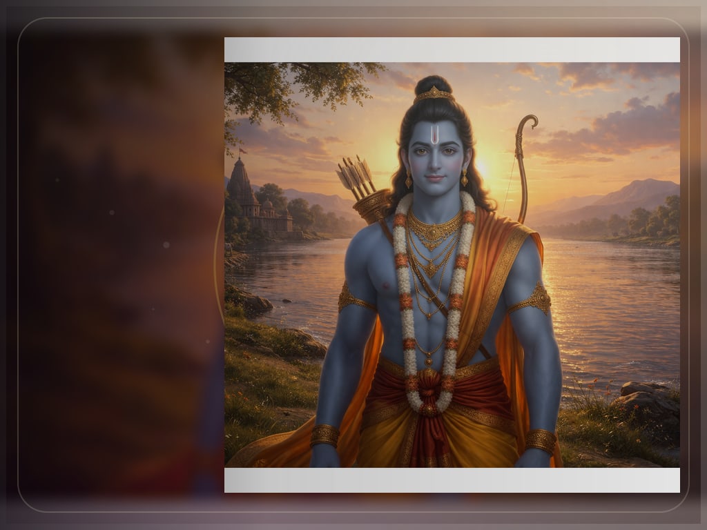 Kodandarama, wielder of the divine bow, for Maryada Purushottam Ram