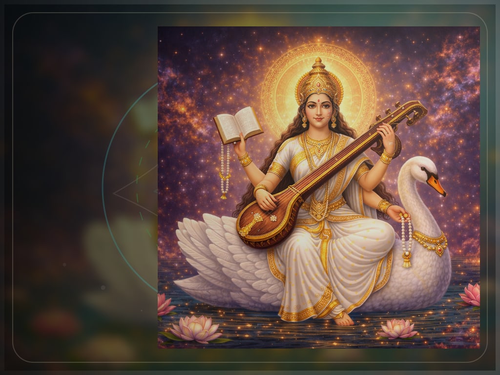 Vidyadayini, bestower of all knowledge, for Maa Saraswati